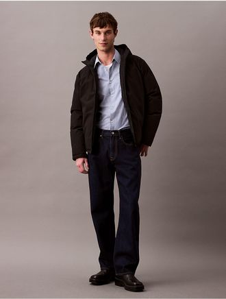 Calvin Klein Mens Reversible Puffer Jacket - Black - 2XL