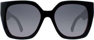 Gucci GG1300S 004 zwart grijs gradi&euml;nt zonnebril