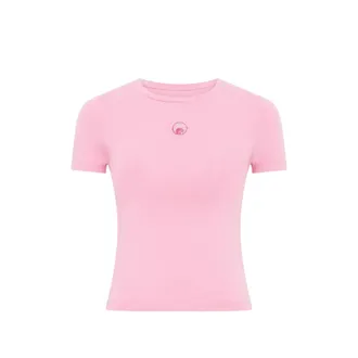 Marine Serre Pearl Logo Baby Fit T-shirt