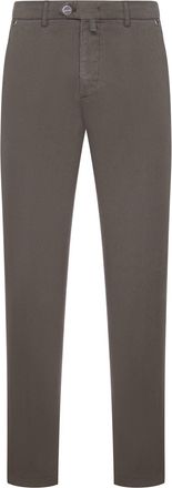 Kiton SLIM-FIT COTTON TROUSERS - Kiton - Man