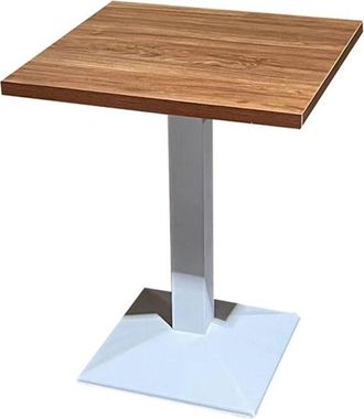 Regalos Miguel Regalos Miguel - Mesas Auxiliares - Mesa Kuat White 70 Cm - Madera Oscura