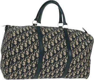 Dior Pre-owned Weekend Bags, female, Multicolor, Size: ONE SIZE Pre-owned Vintage Boston Bag
