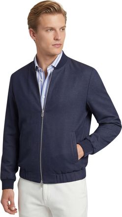 Bugatti bomberjas donkerblauw effen