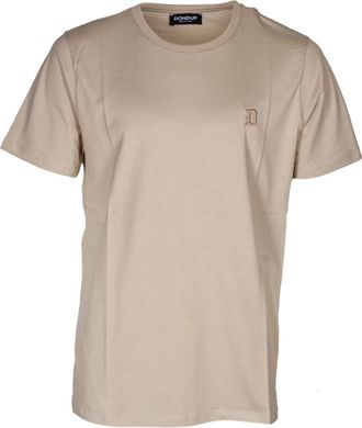 Dondup Hombre, Camisetas, Beige, Talla: 2XL