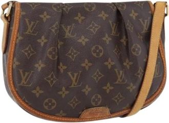 Louis Vuitton Pre-owned Cross Body Bags, female, Brown, Size: ONE SIZE Pre-owned Vintage Monogram Shoulder Bag