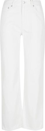 Dunst Essential Straight Jeans - Dames - Regular Fit Jeans - Wit - S - Katoen - Jeans