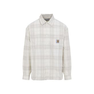 Carhartt Work in Progress Natural Logo Patch Check Shirt
