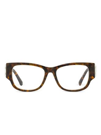Swarovski SK5473 glasses - women - Acetate - One Size - Brown