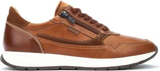 Pikolinos Getafe Sneaker - Heren - Sneakers - Bruin - 43 EU - Leer - Schoenen
