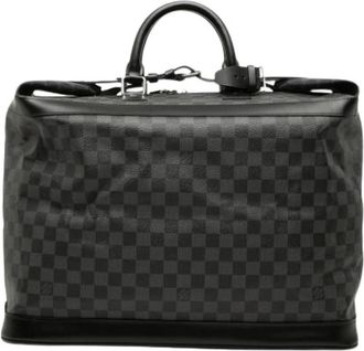 Louis Vuitton Pre-owned Grimaud Weekend Bag - Heren - Vintage Weekendtas - Zwart - ONE Size - Vintage
