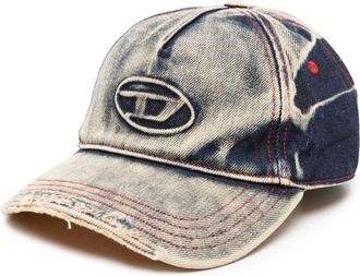 Diesel C-Seymon Baseball Cap - Heren - Petten - Zwart - S - Katoen - Accessoires