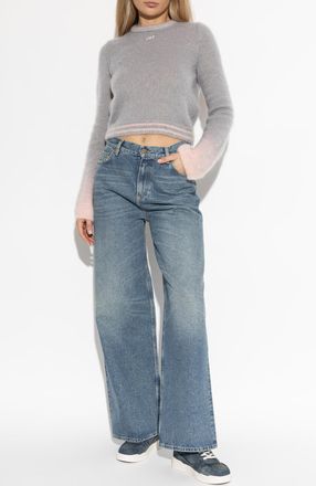 Golden Goose Wide-leg Jeans, Womens, Blue