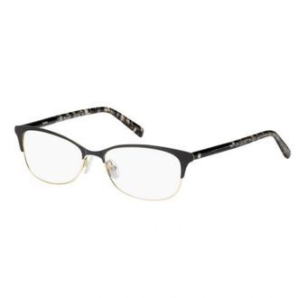Max Mara Womens Mm1306 Glasses In Black/gold/grey