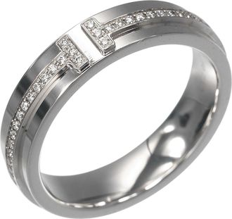 Tiffany & Co. White Gold (18K) Band Ring (Pre-Owned)