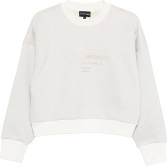 Emporio Armani Dames, Sweatshirts & Hoodies, Wit, Maat: XS Jersey