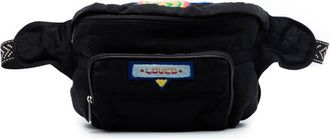 Gucci Pre-owned Gucci Nylon 80s Patch Convertible Belt Bag Ladies G48P34HGFH39UILA