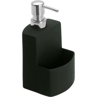 OEM Dispensador De Lavavajillas L&iacute;quido, Dispensador De Jab&oacute;n, Cer&aacute;mica De Alta Calidad, Superficie Suave, Con Compartimento Para Esponja, Capacidad De 38