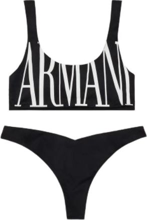 Emporio Armani Bikini Set - Dames - Bikinis - Zwart - L - Badmode