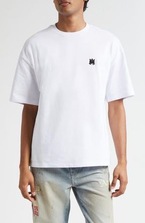 Amiri MA Skater Embroidered T-Shirt in White at Nordstrom, Size Xxx-Large