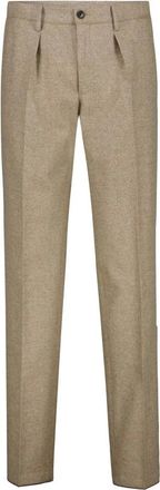 Profuomo Pantaloni Eleganti - - Trousers - Uomo - Beige - S