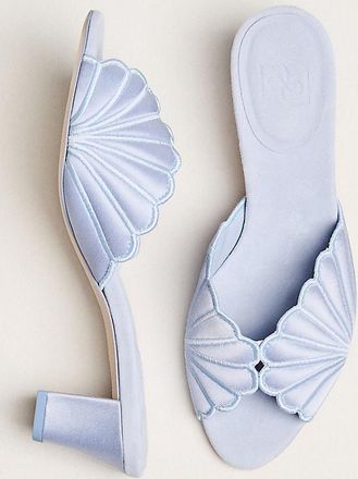 Reformation Waldena Kitten Heel Mules