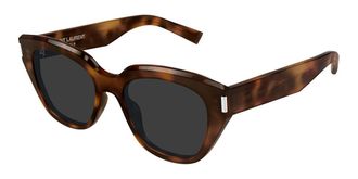 Saint Laurent SL 827 002 Womens Sunglasses Tortoiseshell Size 52 - Free RX Lenses - Free RX Lenses