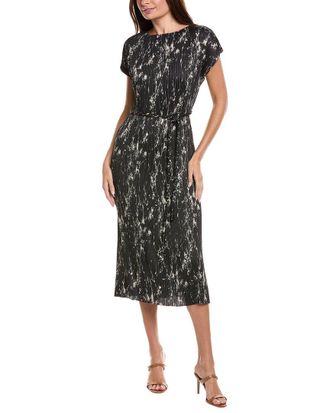 Lafayette 148 New York Belted Maxi Dress