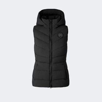 Canada Goose Clair Vest Black Disc (Women, Black, XL)