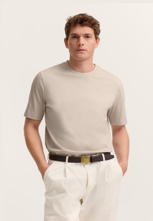 Bugatti Herren T-shirt elegant met ronde hals