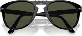 Persol 0po0714 Classic Acetate Sunglasses with Keyhole Bridge