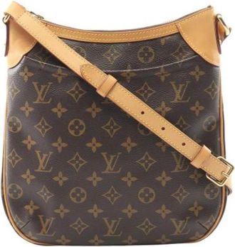 Louis Vuitton Pre-owned Odeon PM - Dames - Vintage Schoudertas - Bruin - ONE Size - Leer - Vintage