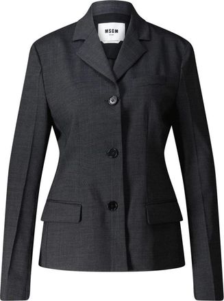 Msgm Blazer sartoriale - - Jackets - Donna - Grigio - L