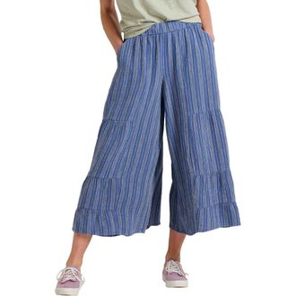 Toad & Co Tate Double Weave Palazzo in Kyanite Stripe at Nordstrom, Size X-Large 23