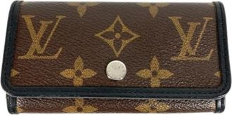 Louis Vuitton Pre-owned Canvas Sleutelhanger - unisex - Vintage Accessoires - Bruin - ONE Size - Vintage