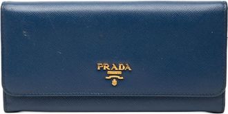 Prada Pre-owned Prada Saffiano Lux Continental Wallet Ladies YJPOMR6DOQL4XJA8