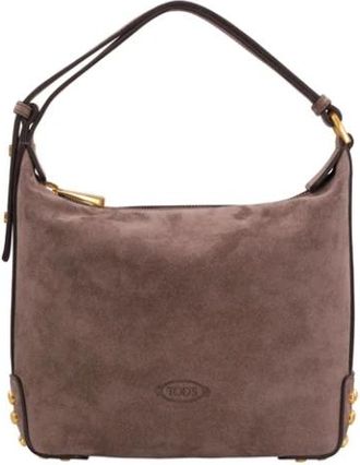 Tod's GMT Sacca Mini - Dames - Handtassen - Bruin - ONE Size - Leer - Tassen