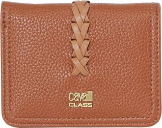 Cavalli Kleine Kaarthouder - Dames - Portefeuilles - Bruin - ONE Size - Accessoires