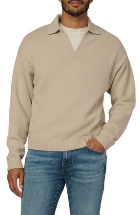 Joe's Relaxed Johnny Collar Wool Sweater in Simply Taupe at Nordstrom Rack, Size Xx-Large