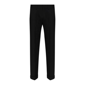 Dsquared2 Suit Trousers, male, Black, Size: XL Wool Trousers
