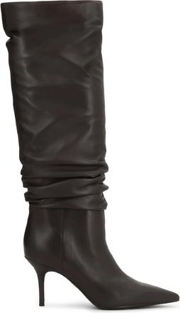 Kazar Over-knee Boots - Dames - Laarzen met Hak - Bruin - 40 EU - Schoenen