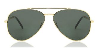 Ray-Ban RB3625 New Aviator 919631 Mens Sunglasses Gold Size 58
