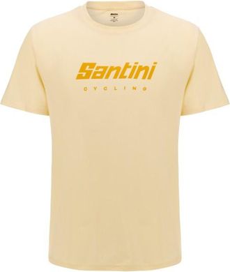Santini Coloured Branded T-Shirt T-Shirt - Unisex | beige