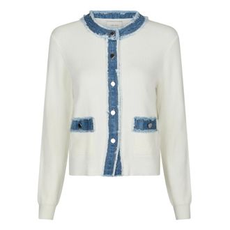 Neo Noir Dames, Truien, Wit, Maat: XL Denim