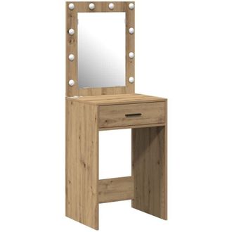 vidaXL Vidaxl - Dressing Table Artisan oak 50 x 41 x 135 cm Engineered wood