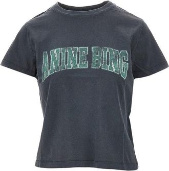 Anine Bing Shelley Baby Fit T-shirt Woman S