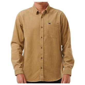 Rip Curl Classic Surf Cord L/S Shirt Hemd f&uuml;r Herren | beige/braun