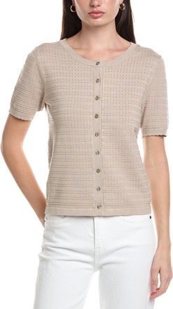 Halston Heritage Button Sweater