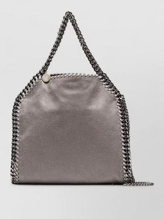 Stella McCartney falabella mini tote bag chain trim