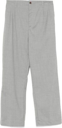 Myths Broeken, Heren, Grijs, S, Wol, Rechte broek