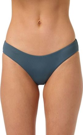 O'Neill Saltwater Solids Bikini Bottoms in Slate at Nordstrom, Size X-Large